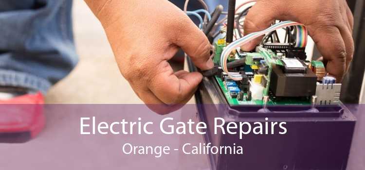 Electric Gate Repairs Orange - California