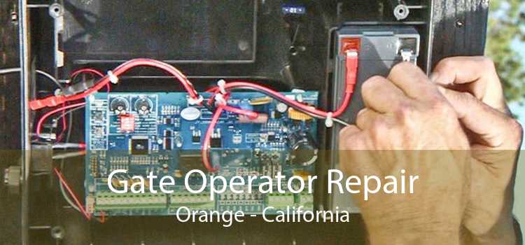 Gate Operator Repair Orange - California