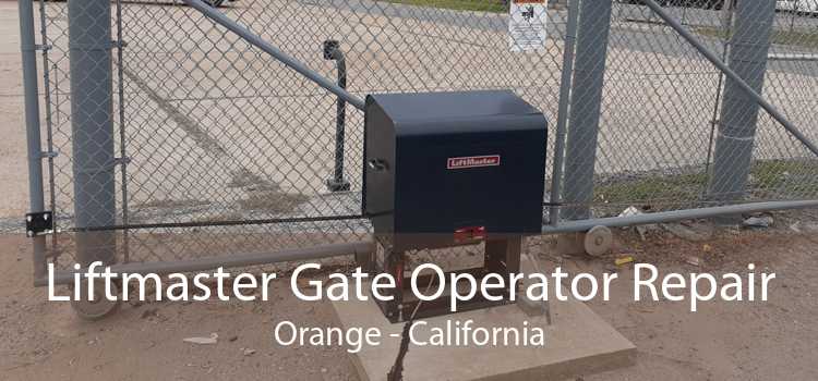 Liftmaster Gate Operator Repair Orange - California