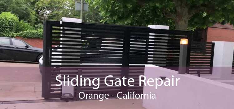 Sliding Gate Repair Orange - California