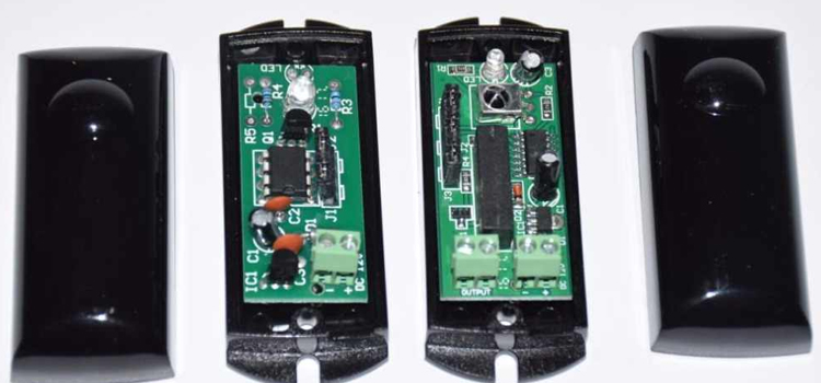 Automatic Gate Safety Sensors Orange