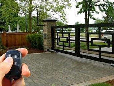 Gate Remote Control in Orange